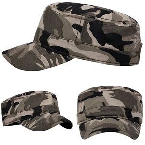 Camouflage Military Style Cap New